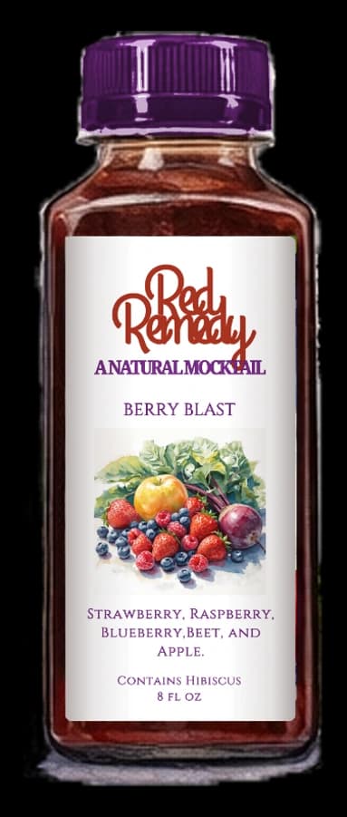 Red Remedy Berry Blast, 8 oz bottle