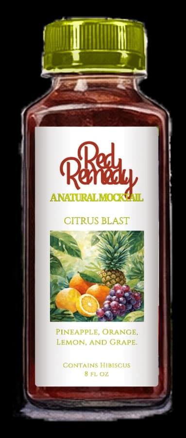 Red Remedy Citrus Blast, 8 oz bottle