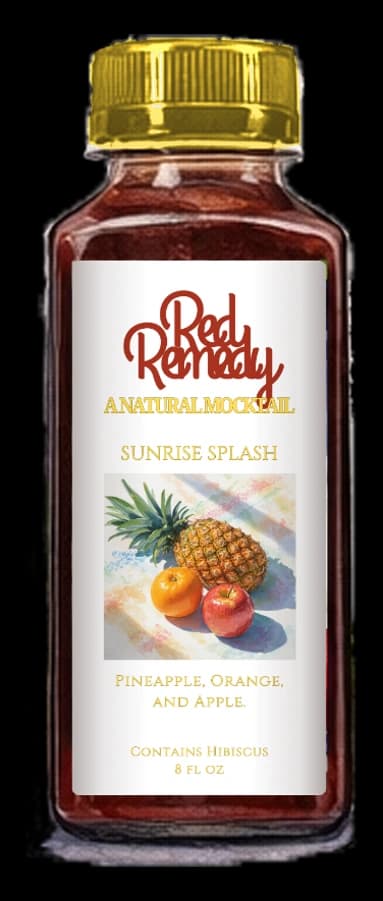 Red Remedy Sunrise Splash, 8 oz bottle
